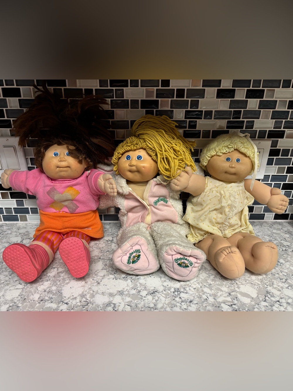 Cabbage Patch Dolls (3) 1980’s